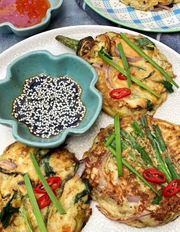 Eggplant Pancakes with Maple Syrup