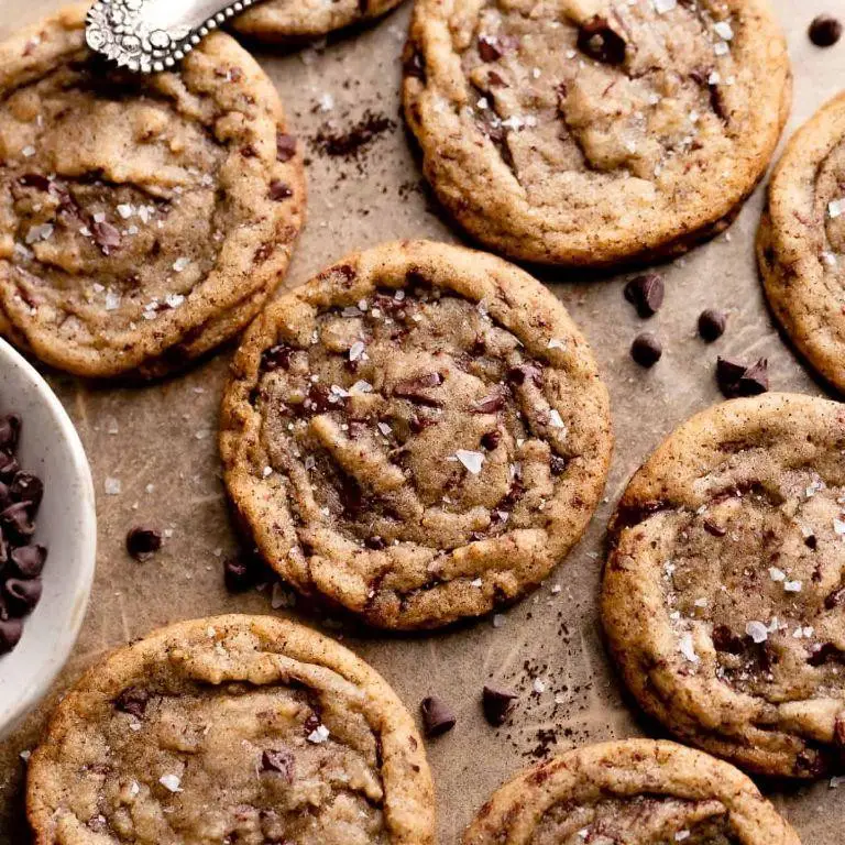 Espresso Chocolate Chip Love Cookies