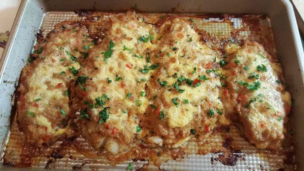 Flounder Stuffed with Crabmeat Dressing