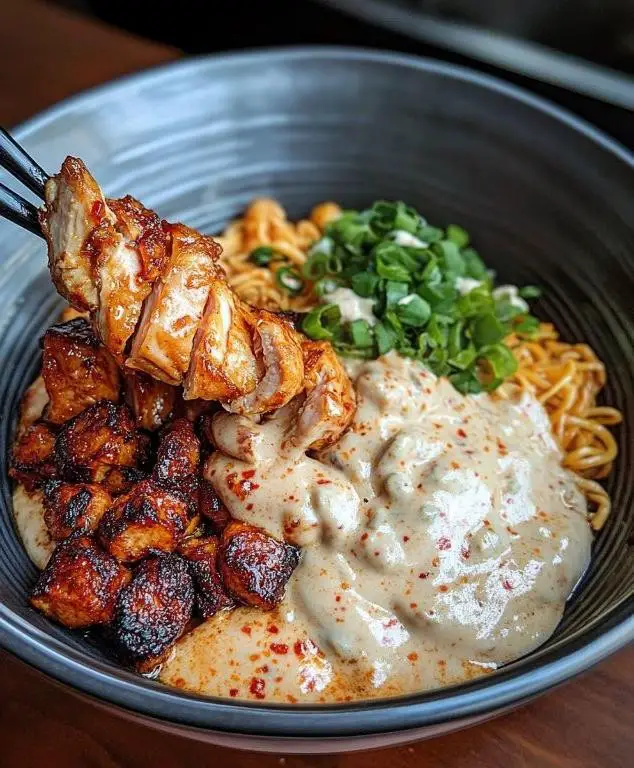 Garlic Butter Chicken Ramen