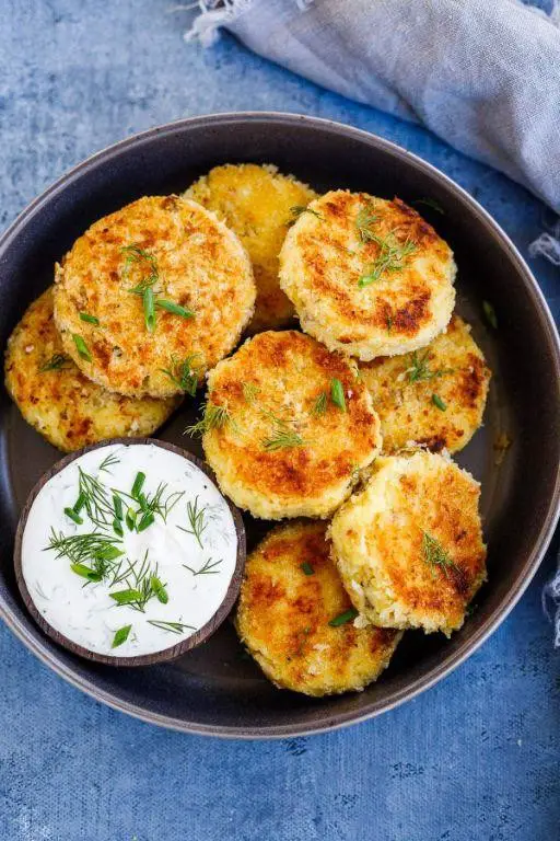 Garlic Herb Potato Pancakes