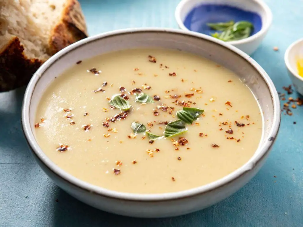 Garlic Parmesan Soup