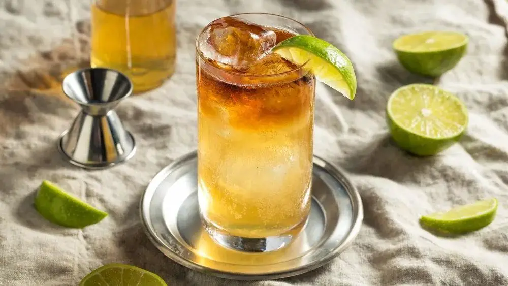 Ginger Rum and Coke