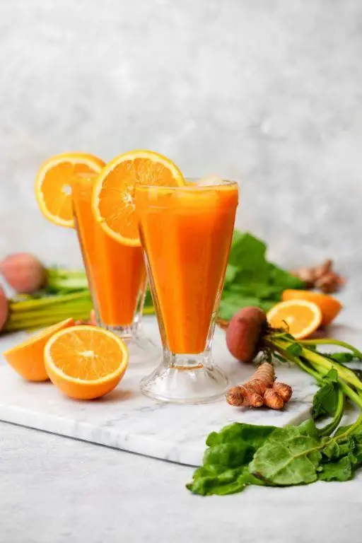 Golden Beet and Ginger Juice