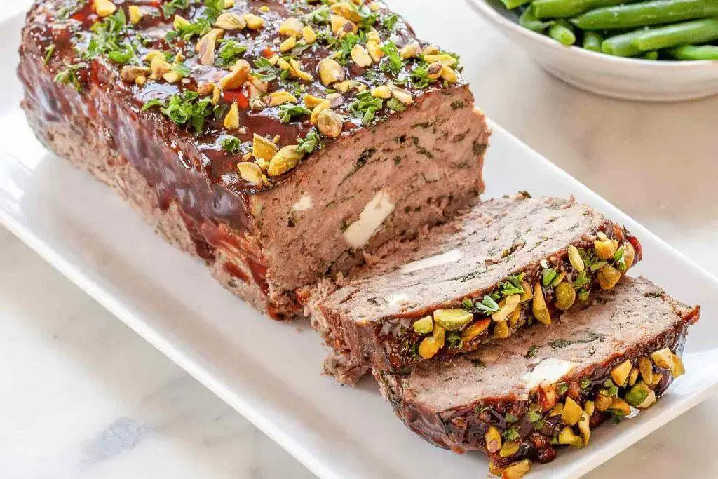 Greek Style Meatloaf with Feta