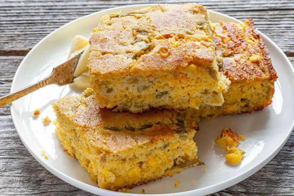 Green Chili Mexican Cornbread