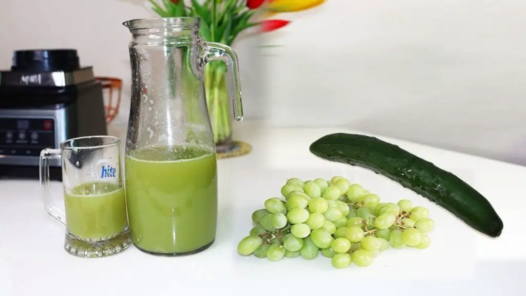Green Grape Cucumber Lime Juice