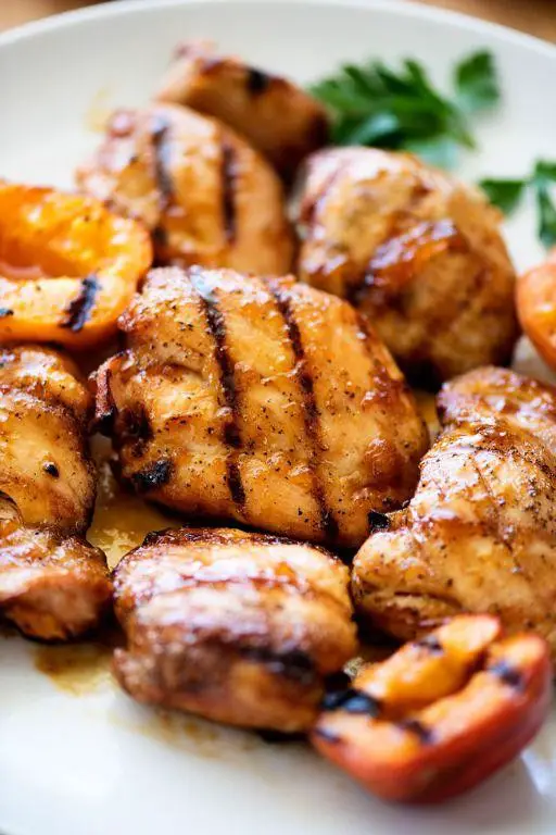 Grilled Apricot Chicken Breasts