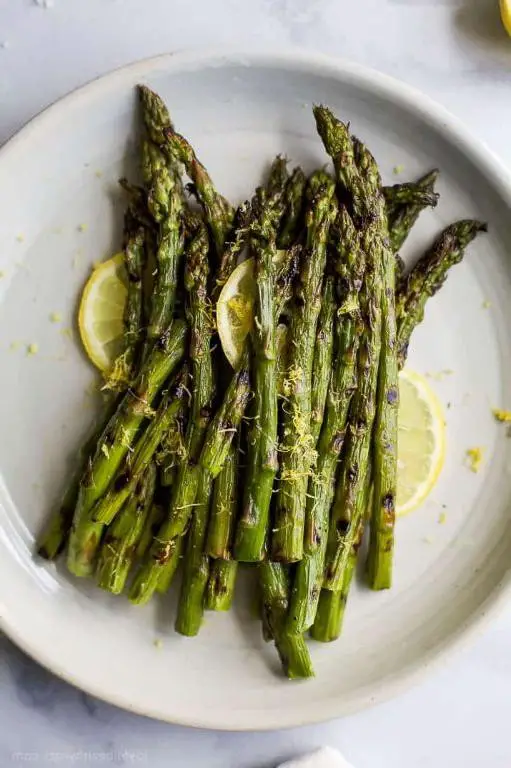 Grilled Asparagus with Lemon Zest