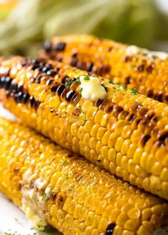 Grilled BBQ Corn