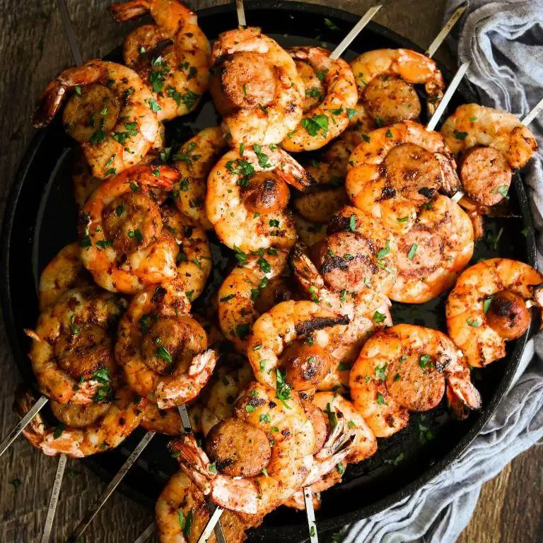 Grilled Cajun Shrimp Skewers