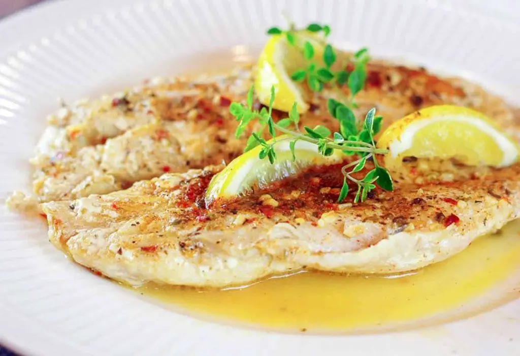 Grilled Grouper with Lemon Herb Marinade