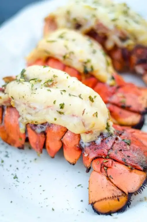Grilled Lobster Tails on Recteq