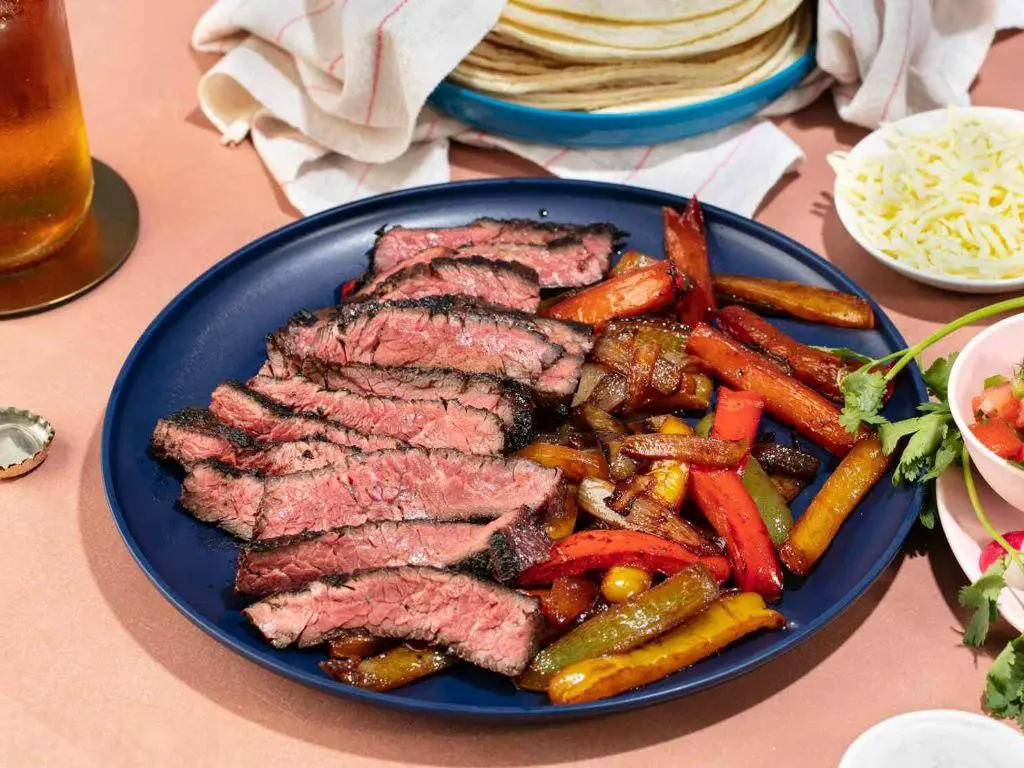 Grilled Spicy Beef Fajitas