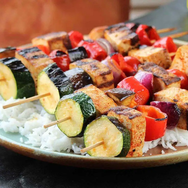 Grilled Tofu Skewers