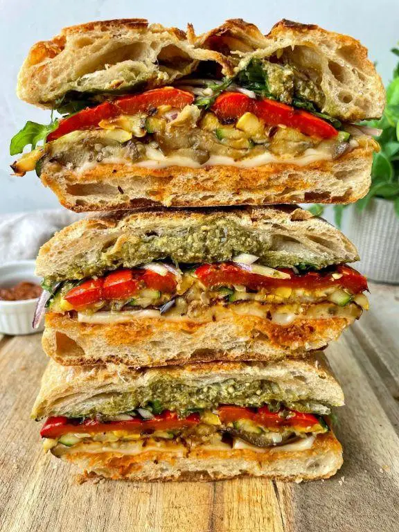 Grilled Vegetable Italian Panini