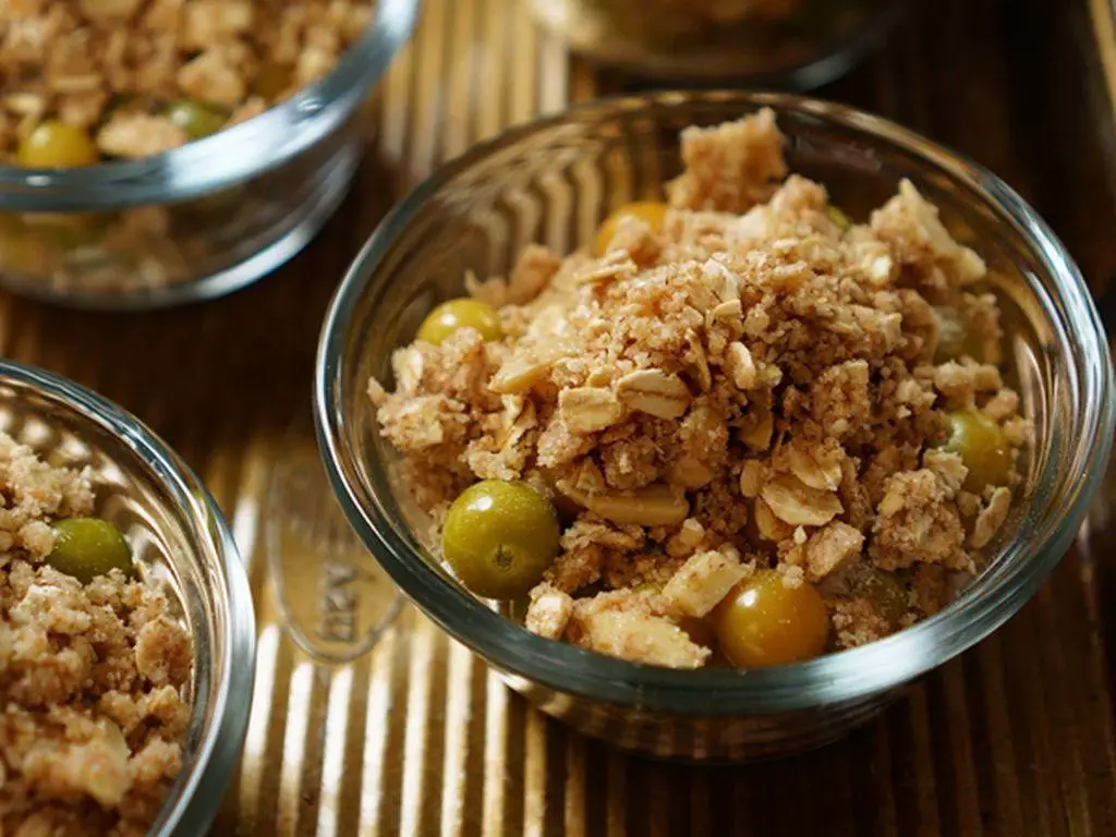 Ground Cherry Cobbler