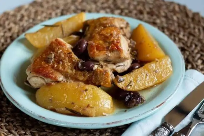Guinea Fowl Confit with Potatoes