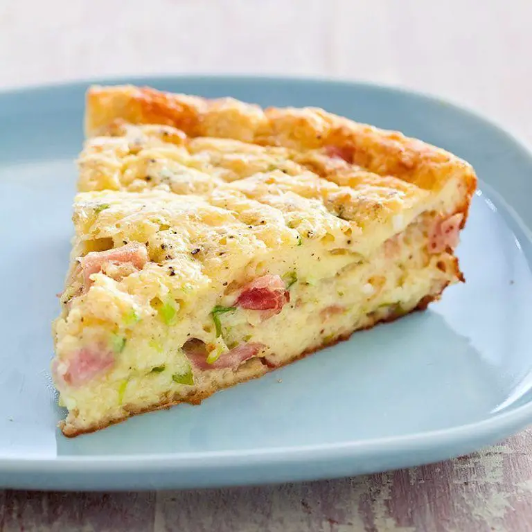 Ham and Cheese Bisquick Quiche
