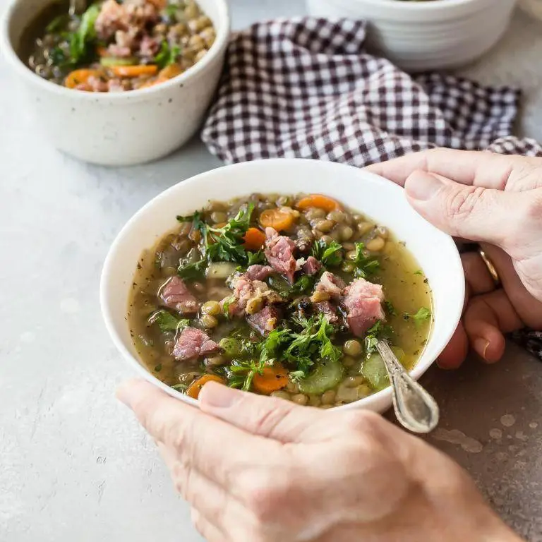 Ham and Lentil Soup