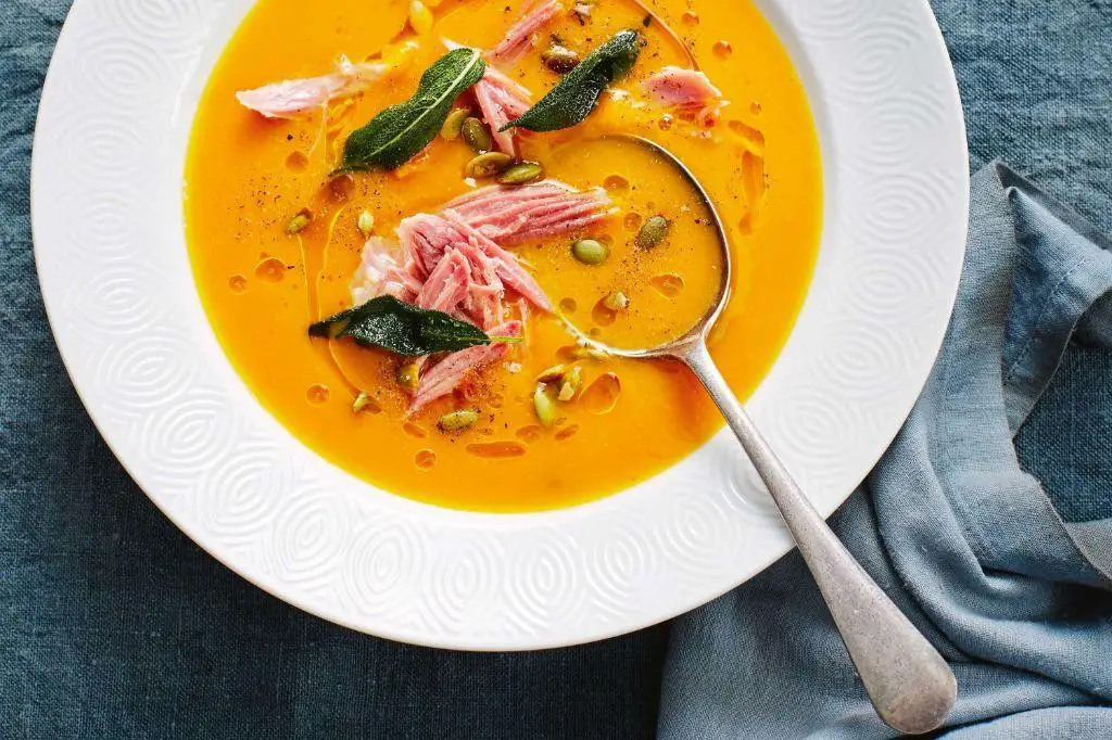 Ham and Pumpkin Soup