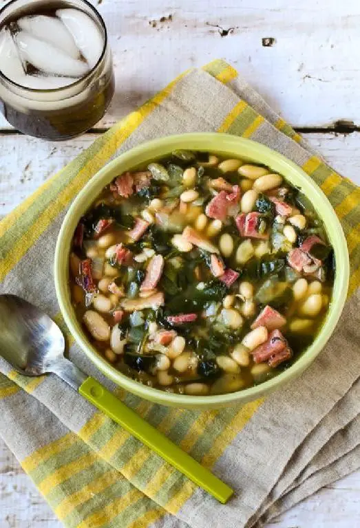 Ham and Spinach Soup