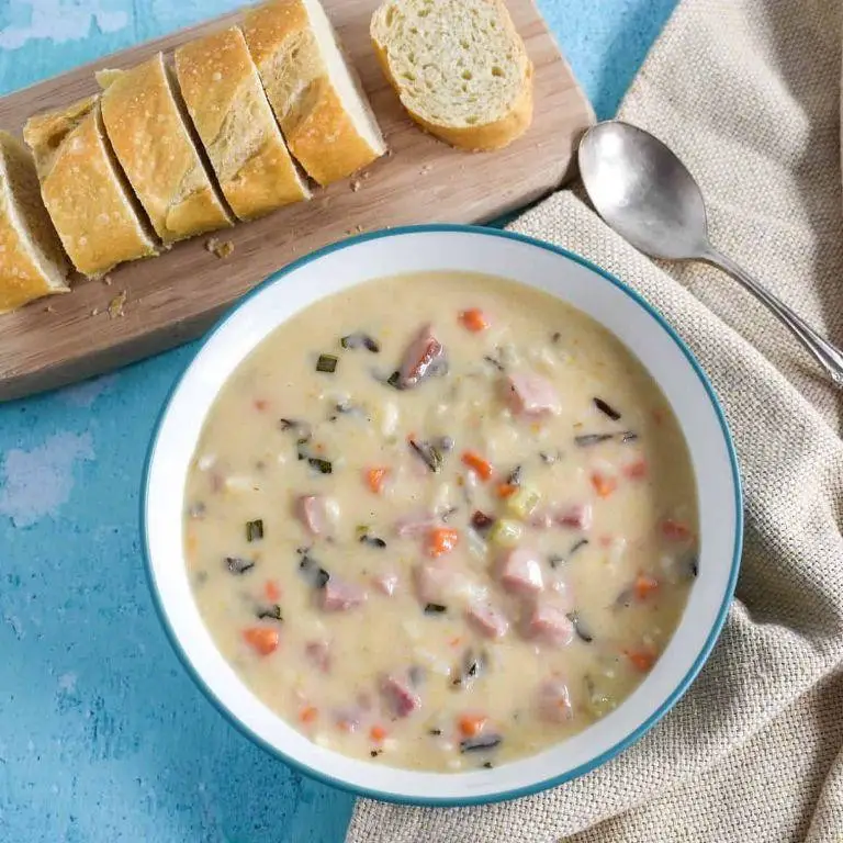 Ham and Wild Rice Soup
