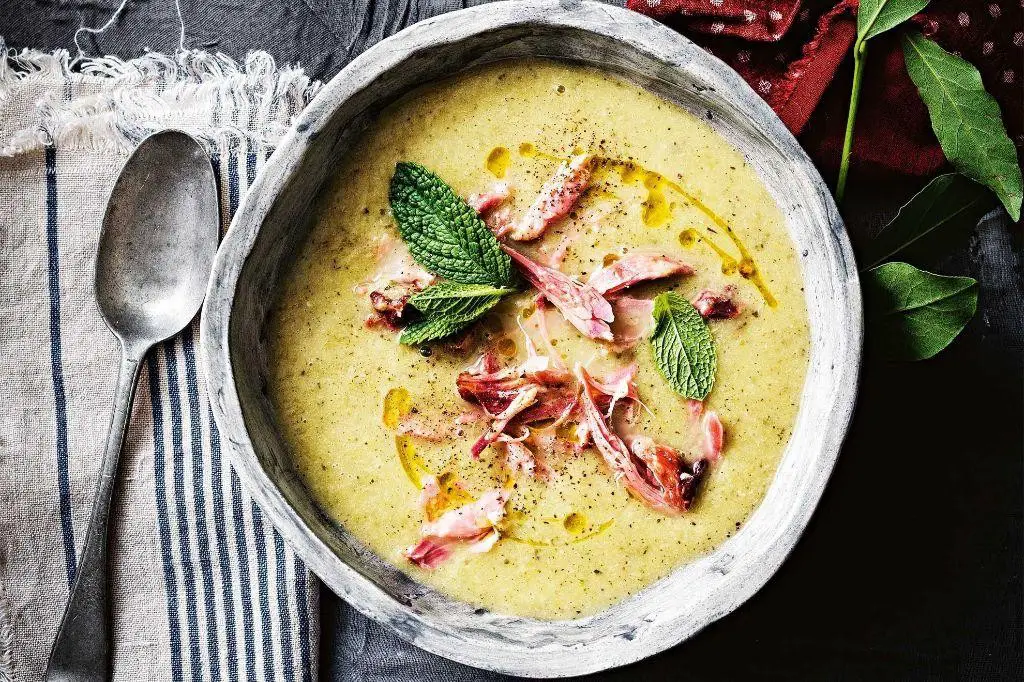 Ham and Zucchini Soup