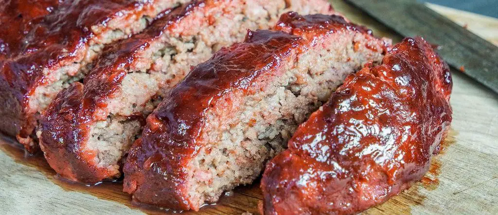 Healthy Smoked Meatloaf with Glaze