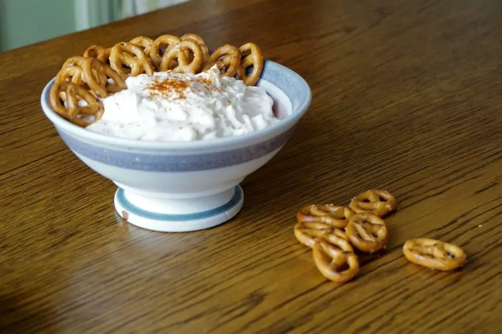 Herb Cream Cheese Pretzel Dip