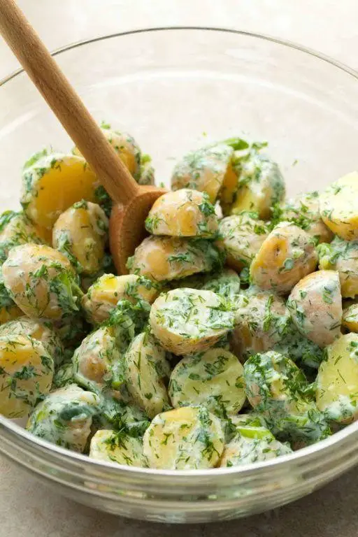 Herbed Lowfat Potato Salad
