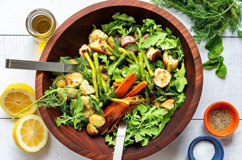 Herbed Panzanella Salad with Fresh Dill