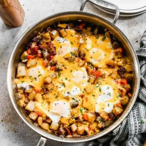 Homemade German Sausage Breakfast Skillet