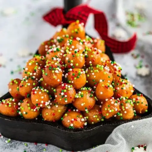 Honey Glazed Struffoli