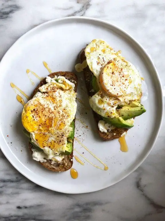 Honey Goat Cheese and Avocado Toast