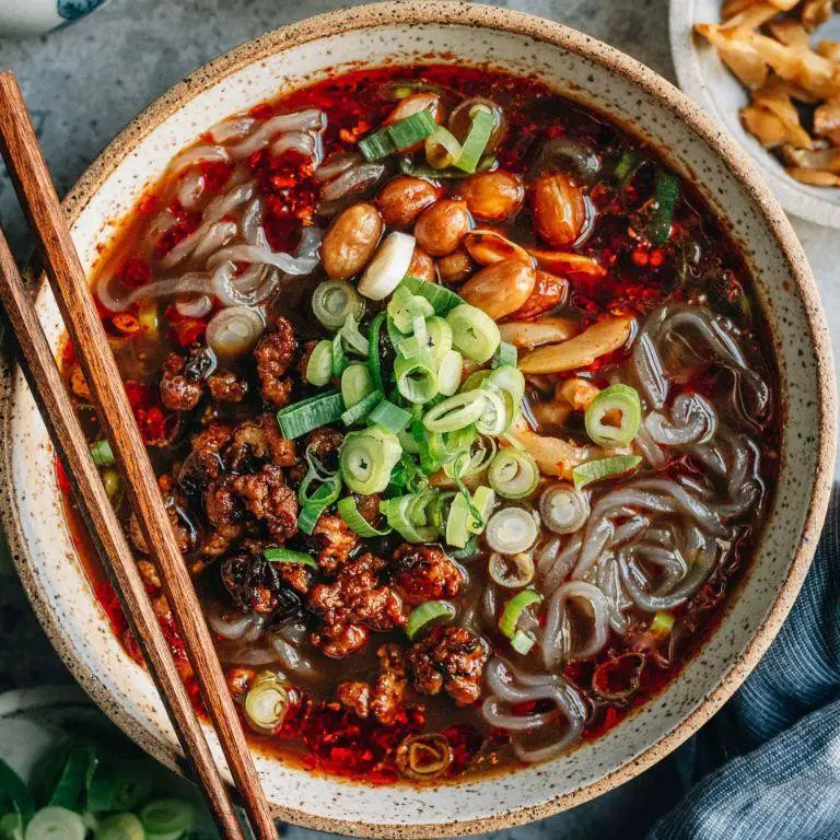 Hot and Sour Noodle Soup