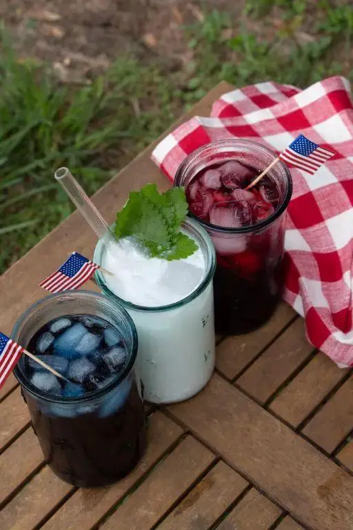 Independence Day Iced Tea