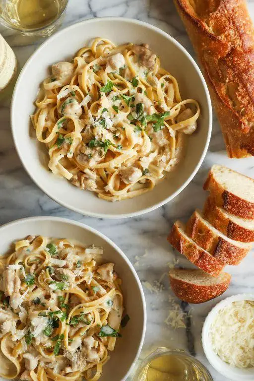Instant Pot Chicken Alfredo