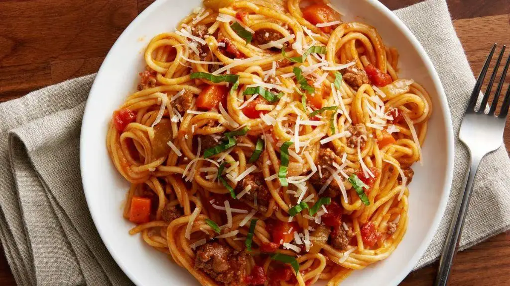 Instant Pot Spaghetti Bolognese
