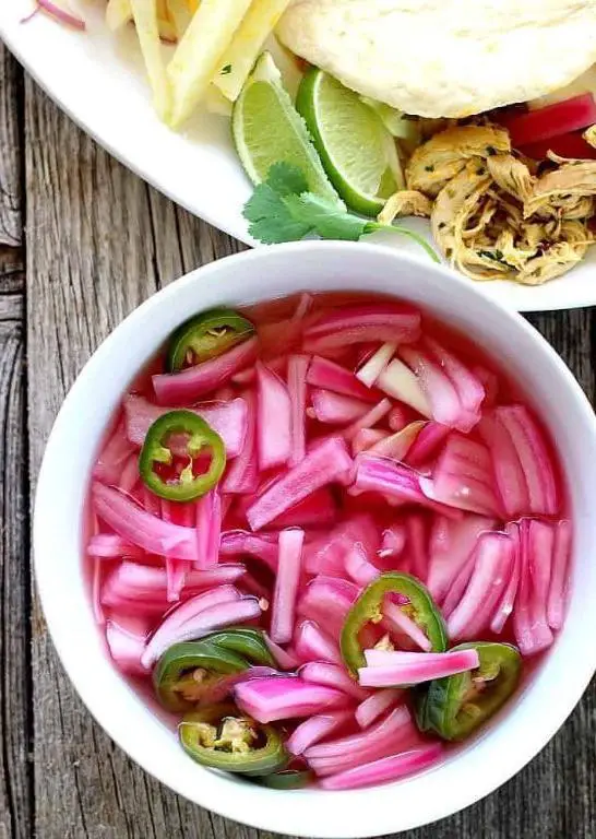 Jalapeno Lime Pickled Onions