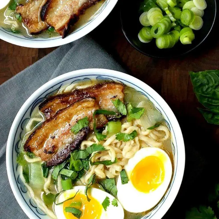 Japanese Ramen with Pork Belly