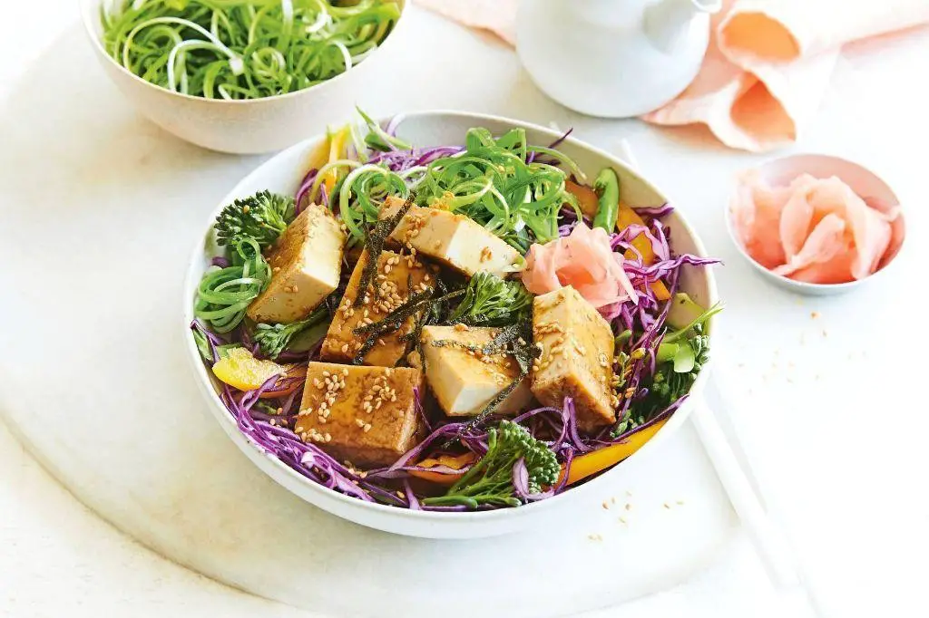 Japanese Tofu Salad
