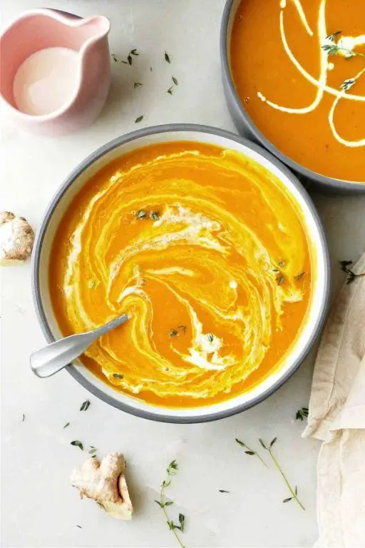 Kabocha Squash and Apple Soup