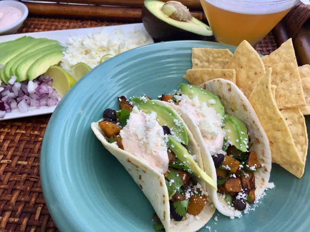 Kabocha Squash and Black Bean Tacos
