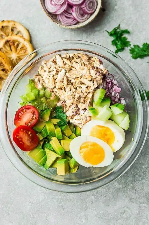 Keto Avocado Chicken Salad
