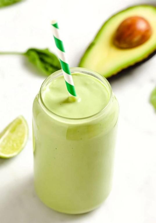 Keto Cream Cheese and Avocado Smoothie