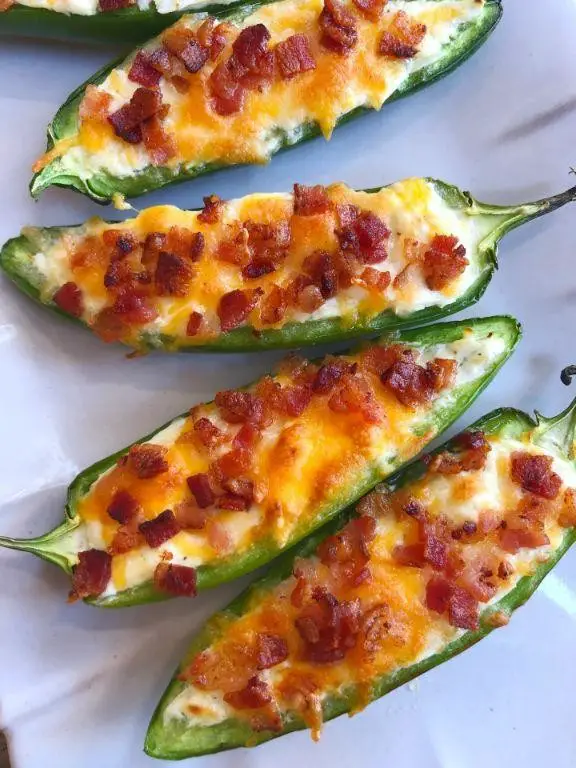 Keto Cream Cheese and Jalapeno Poppers