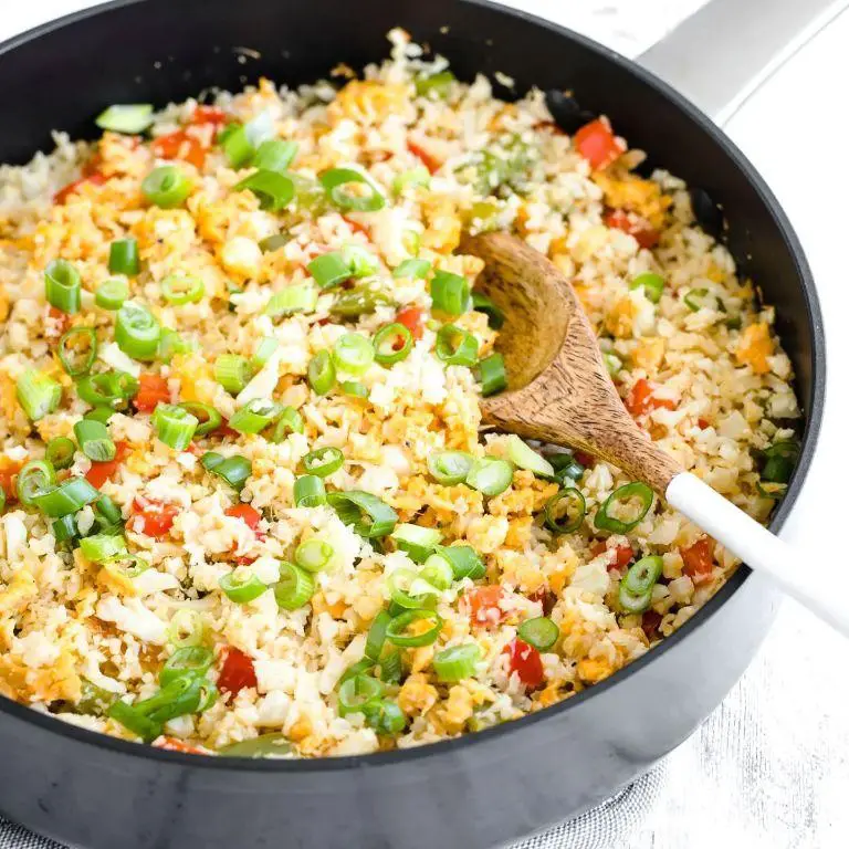 Keto Fried Cauliflower Rice