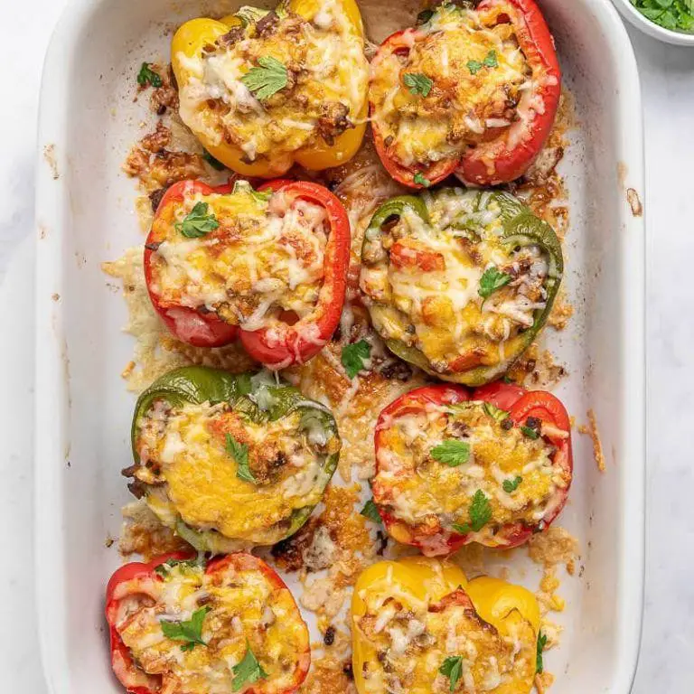 Keto Stuffed Bell Peppers