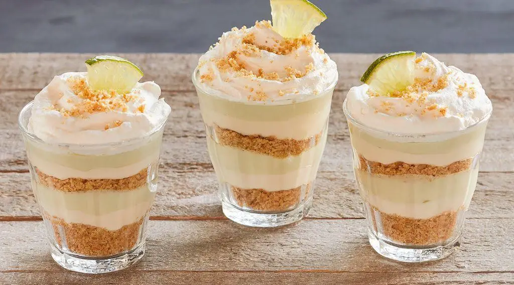 Key Lime Pie Parfait Cups